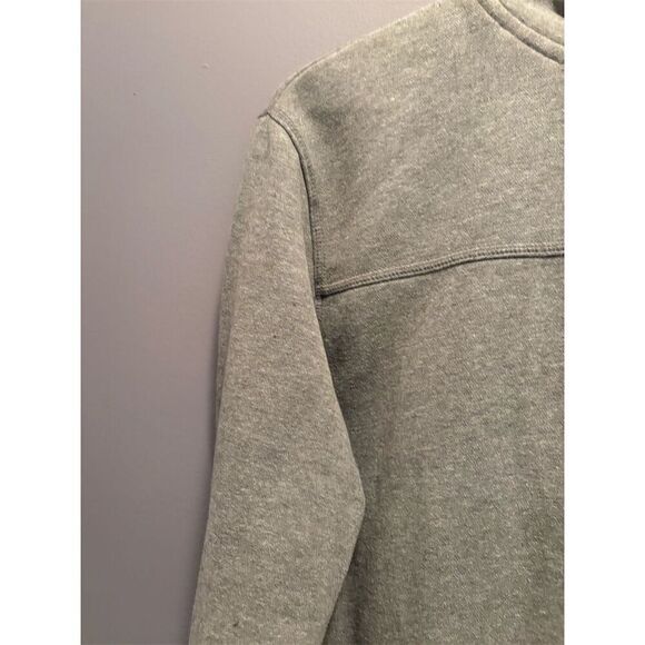 Arrow Men's XL Gray 1/4 Zip Fleece Pullover Sweatshirt Casual - Picture 3 of 9